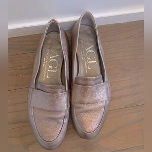 AGL loafers size 37.5 bronze